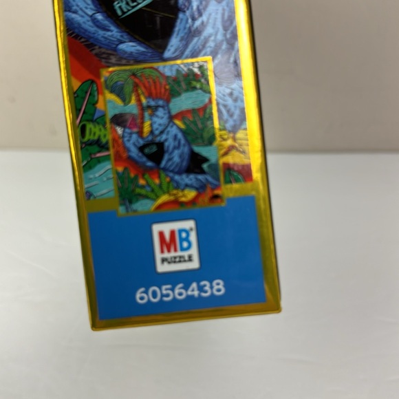 Big Ben Luxe Fresh 1000 pc Puzzle NEW Blue Tropical Bird Mulga Parrot cool surf - Picture 7 of 9